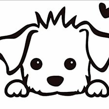 Схема вышивки «Perrito»