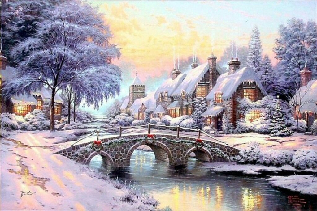 Thomas Kinkade the dream home - оригинал