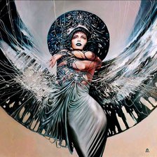 Схема вышивки «валькирия»