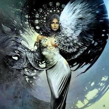 Схема вышивки «валькирия»