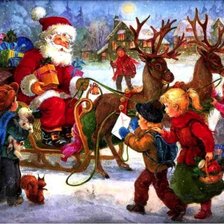 Схема вышивки «Новый год»