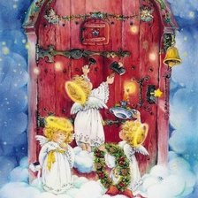 Схема вышивки «Новый год»