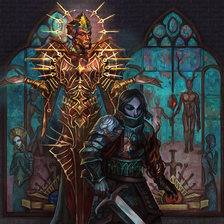 Схема вышивки «Дьявольское отражение»