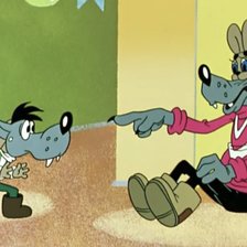 Схема вышивки «Ну, погоди»