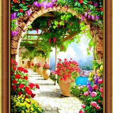 Схема вышивки «Картина»