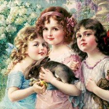 Схема вышивки «niños»