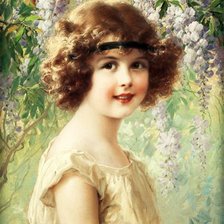 Схема вышивки «niños»