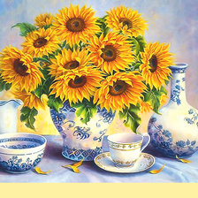 Схема вышивки «Серия "Букет".»