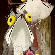 Схема вышивки «Семья Козодоев»