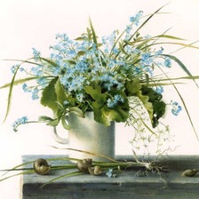 Схема вышивки «Натюрморт. Елена Базанова»