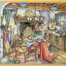 Схема вышивки «Laminas»