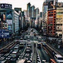 Схема вышивки «город»