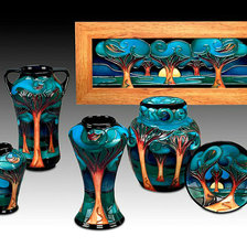 Схема вышивки «стекло»