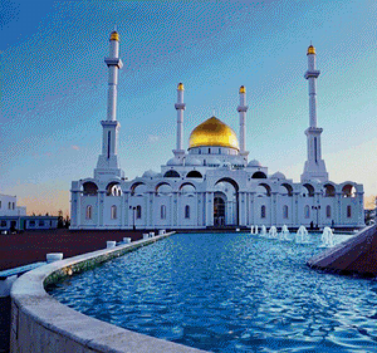 Мечеть 300×281 - голубая мечеть, природа, религия, мечеть, мечеть голубая, пейзаж - предпросмотр