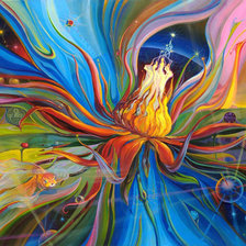 Схема вышивки «Исполнитель желаний»