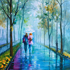 Схема вышивки «Прогулка»