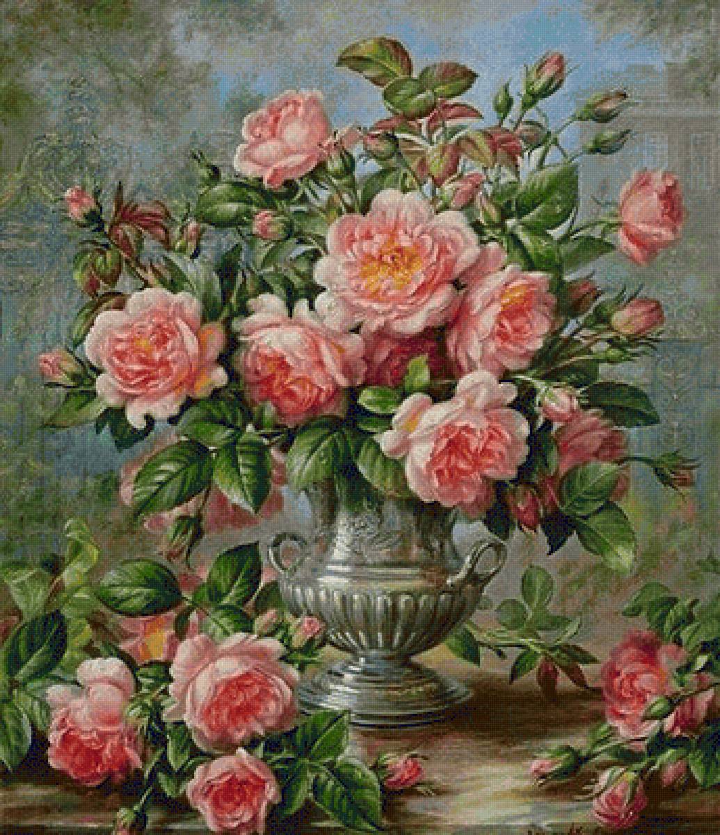 amor por las rosas - flores, rosas - предпросмотр