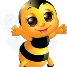 Схема вышивки «Пчелка»