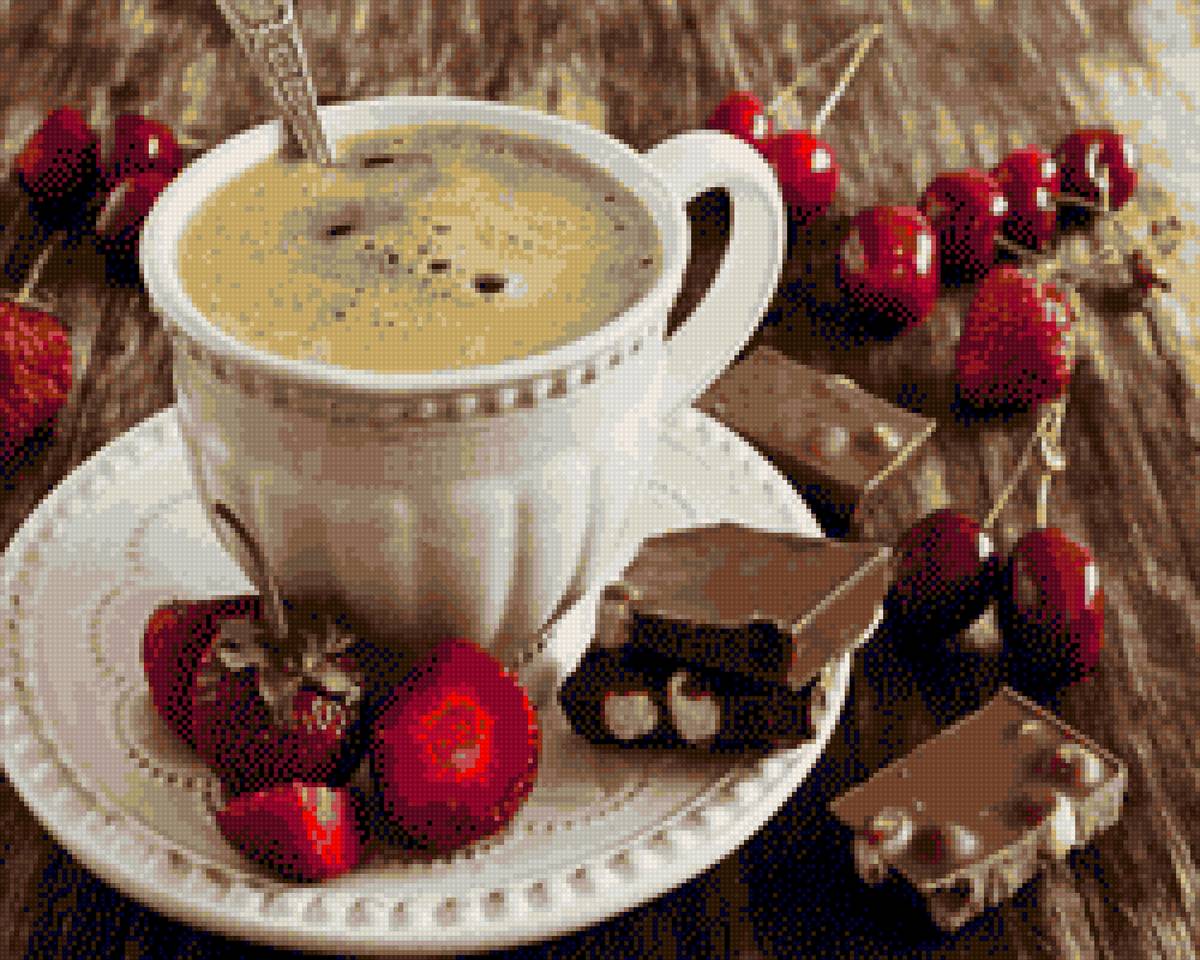 Кофе с шоколадом - предпросмотр