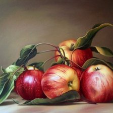 Схема вышивки «manzanas»