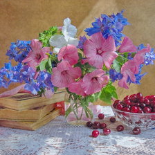 Схема вышивки «Arranjo,de mesa.»