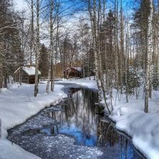 Схема вышивки «весна пришла»