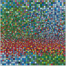 Схема вышивки «Цветущий луг»