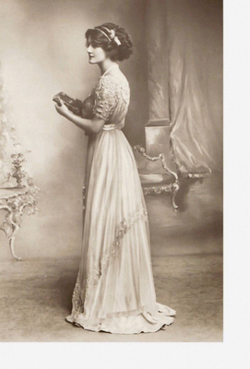 Серия "Ретро-портрет" - девушка, портрет, ретро - предпросмотр