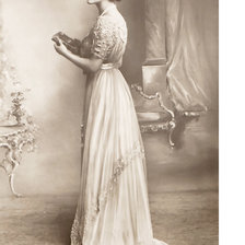 Схема вышивки «Серия "Ретро-портрет"»