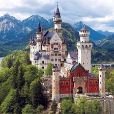 Схема вышивки «castel»