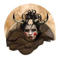 Схема вышивки «Телец»