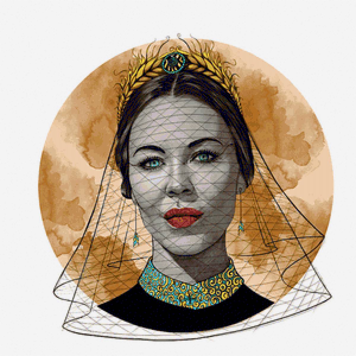 Дева - арт, зодиак, дева, девушка - предпросмотр