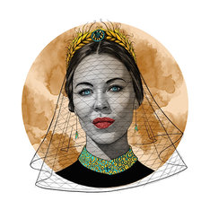 Схема вышивки «Дева»