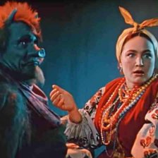 Схема вышивки «ночь перед рождеством,»