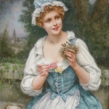 Схема вышивки «)Francois Martin- Kavel(1861-1931)»