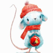 Схема вышивки «Мышонок»