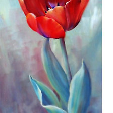 Схема вышивки «Тюльпан.»