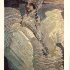 Схема вышивки «Царевна лебедь»