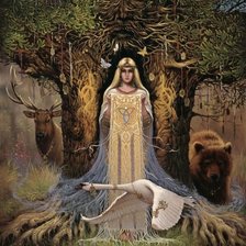 Схема вышивки «Веда»