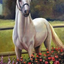 Схема вышивки «Cavalo.»