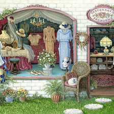 Схема вышивки «Витрина»