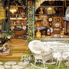 Схема вышивки «витрина»