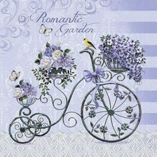 Схема вышивки «Велосипед»