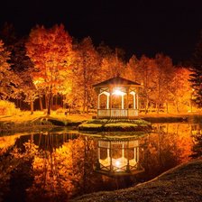 Схема вышивки «ночная ротонда»