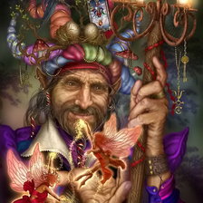 Схема вышивки «ЧИРО МАРЧЕТТИ. СТАРИК ИЗ ЛЕСА»