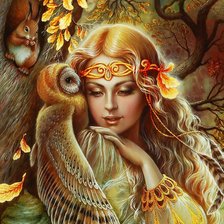 Схема вышивки «Bruja 1»