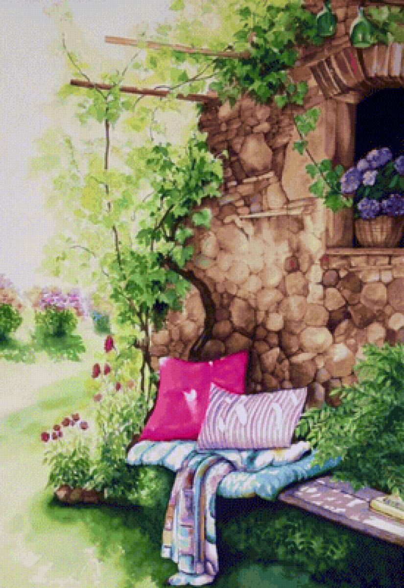 Jardín - paisaje - предпросмотр