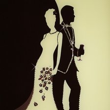 Схема вышивки «Пара»