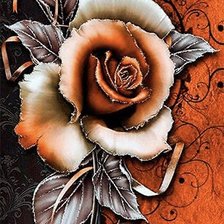 Схема вышивки «Vintage flower»