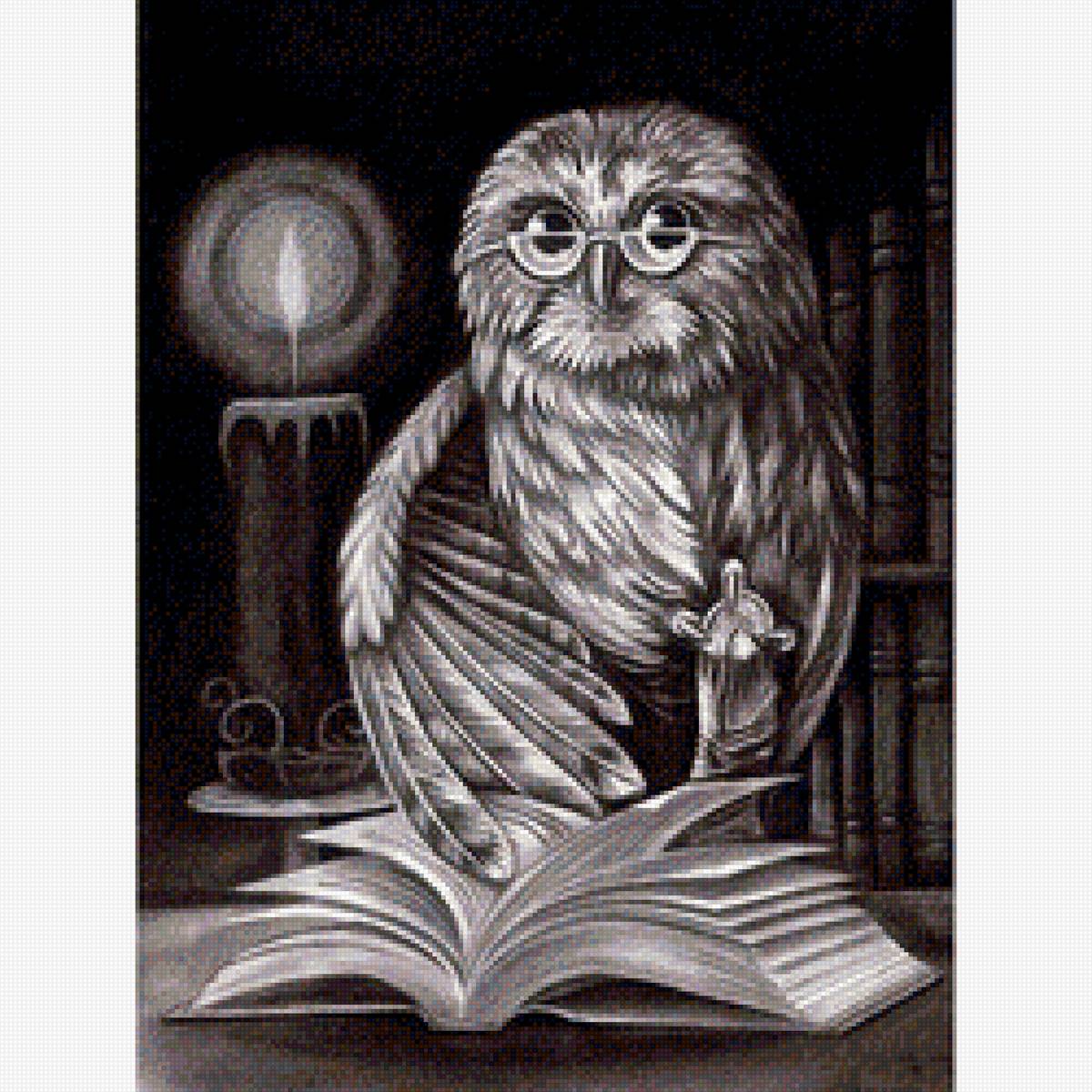 Мудрая сова - предпросмотр